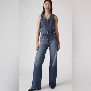 Levi’s Ribcage Wide Leg Women's Jeans, 29x32, Polar Permiter